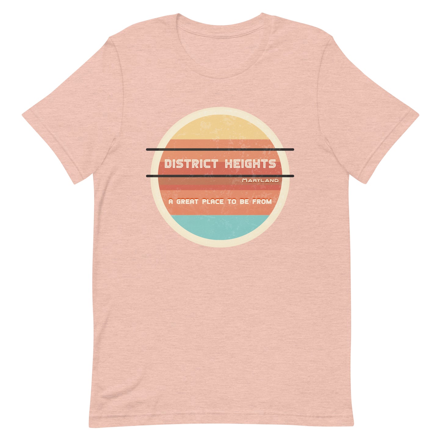 70s T-Shirt Maryland District Heights