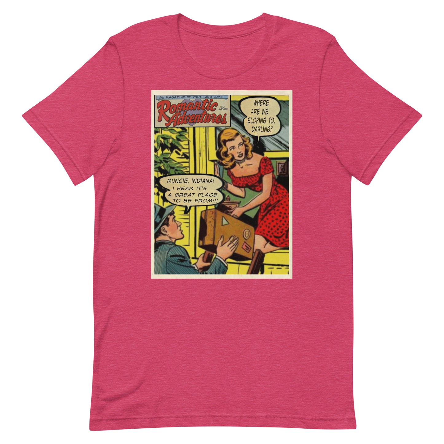 Runaway Romance T-Shirt Indiana Muncie