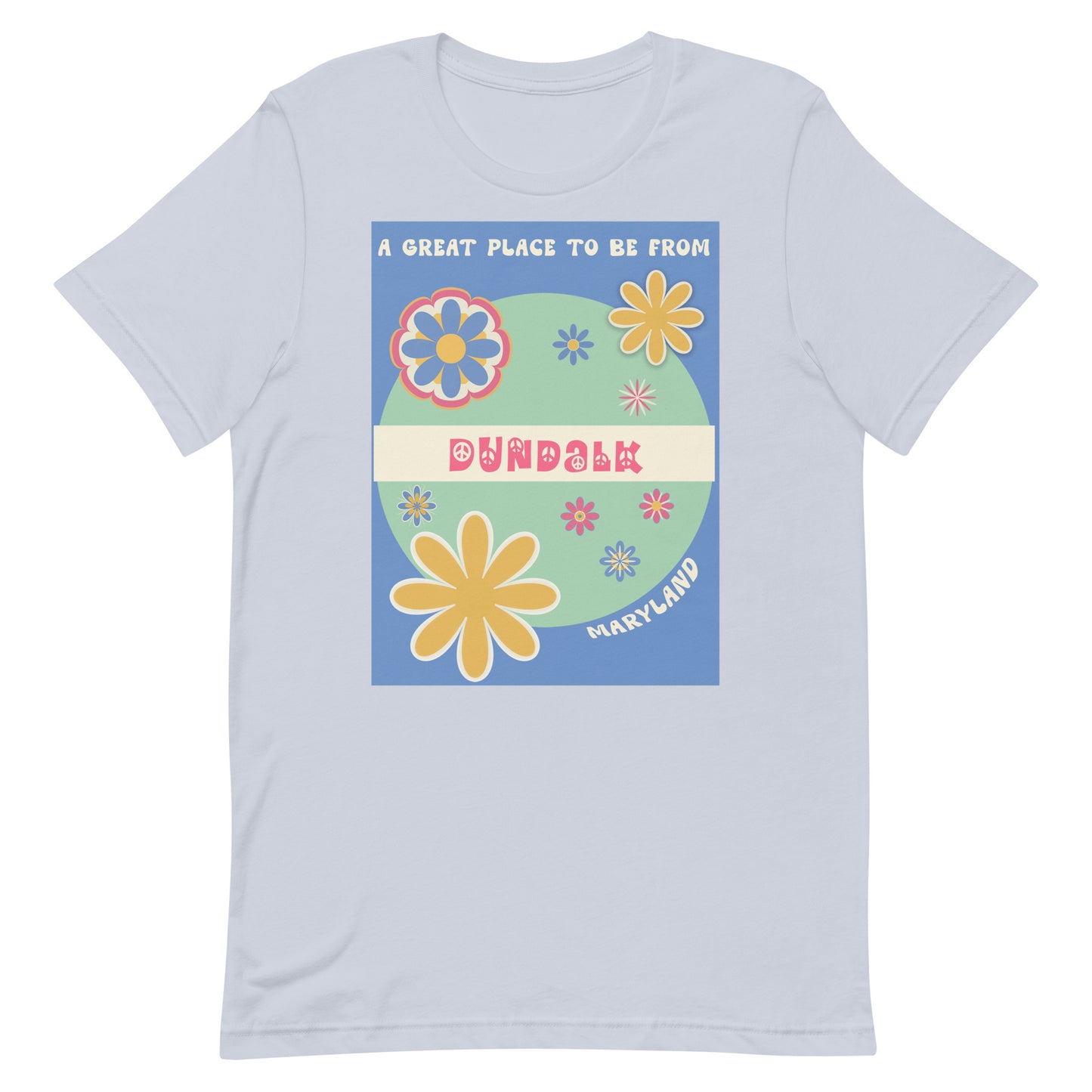 Flower Power T-Shirt Maryland Dundalk