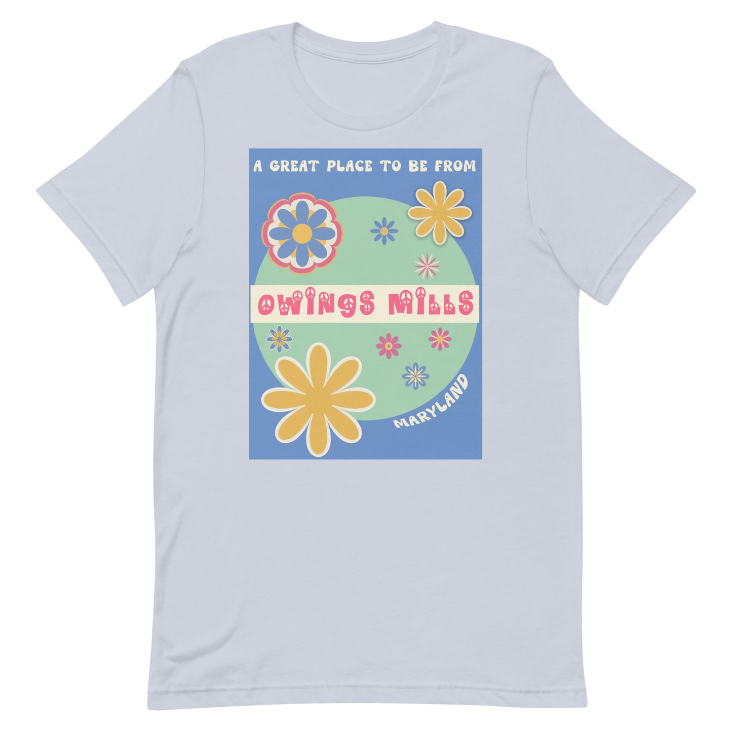 Flower Power T-Shirt Maryland Owings Mills