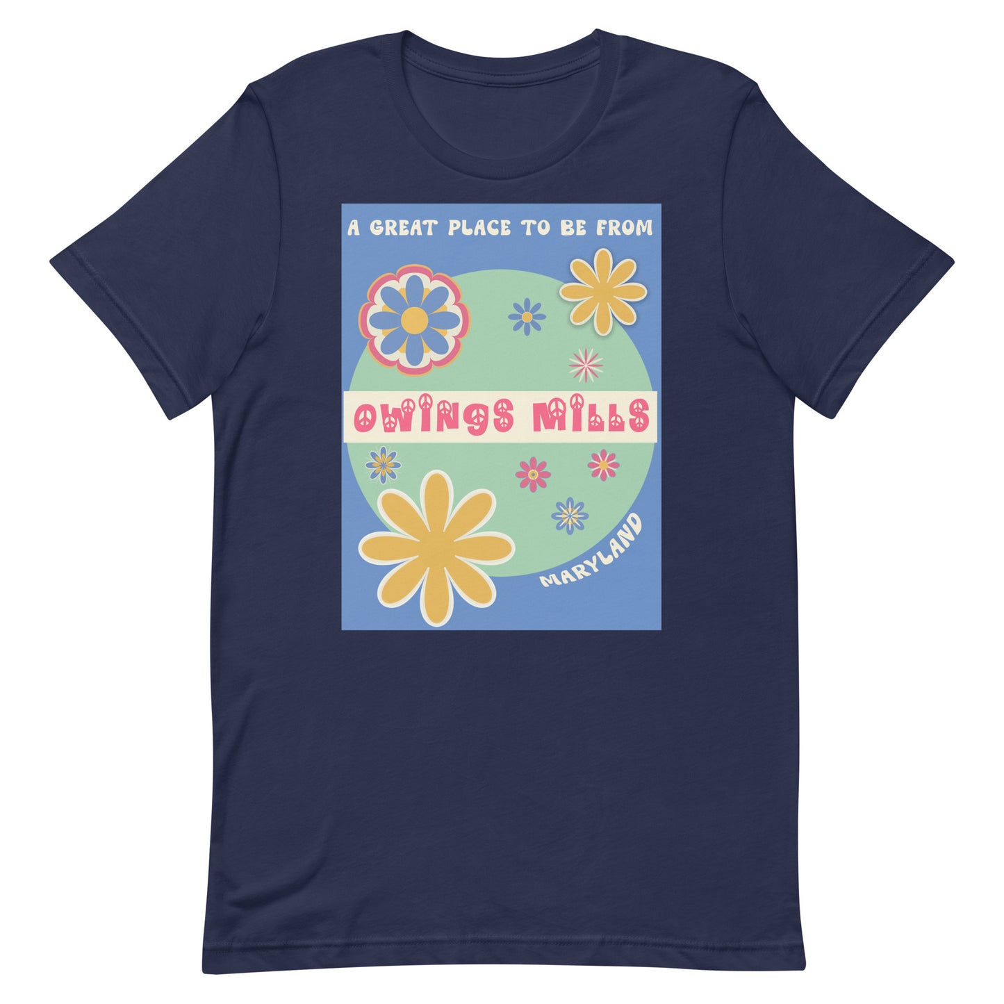 Flower Power T-Shirt Maryland Owings Mills