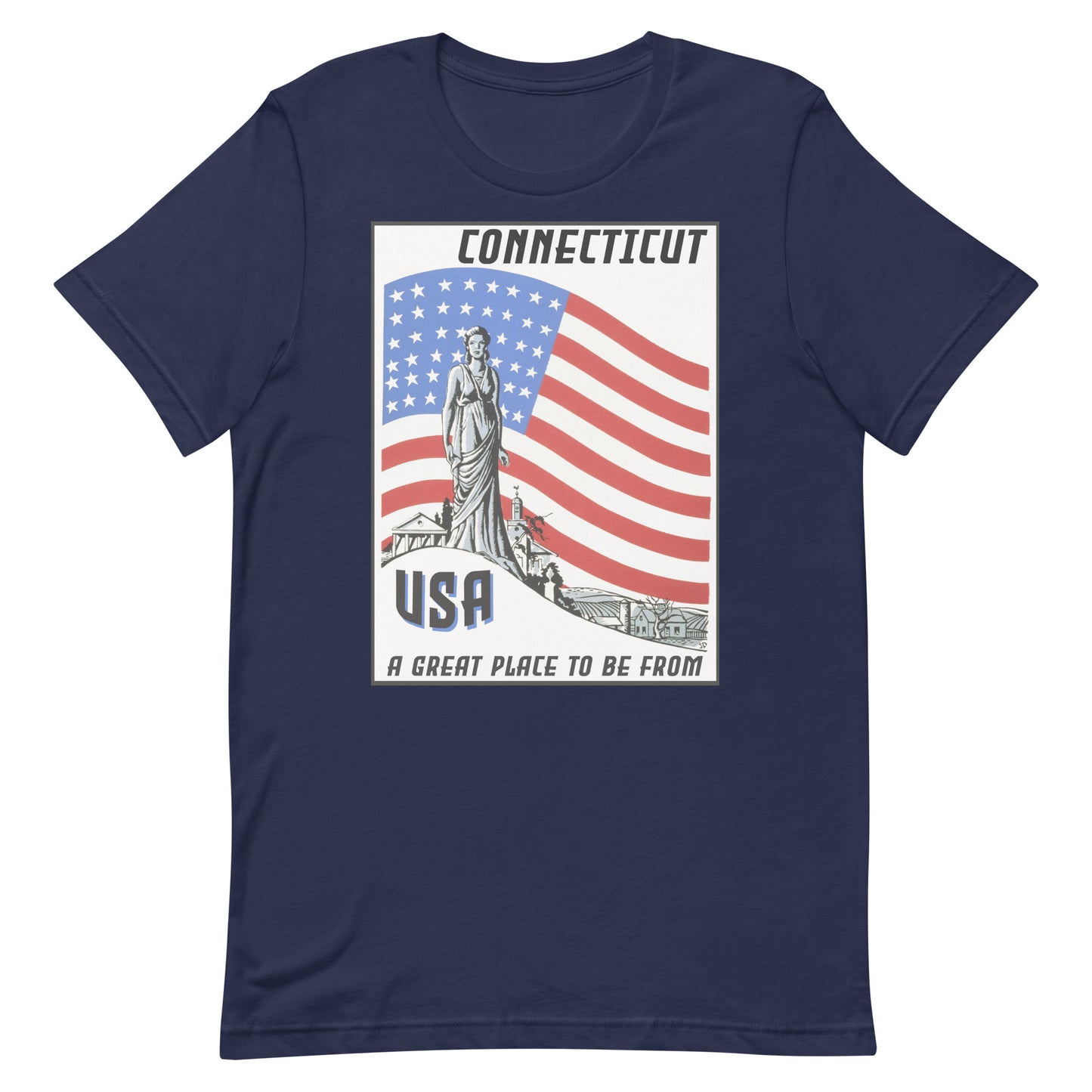 USA T-Shirt Connecticut