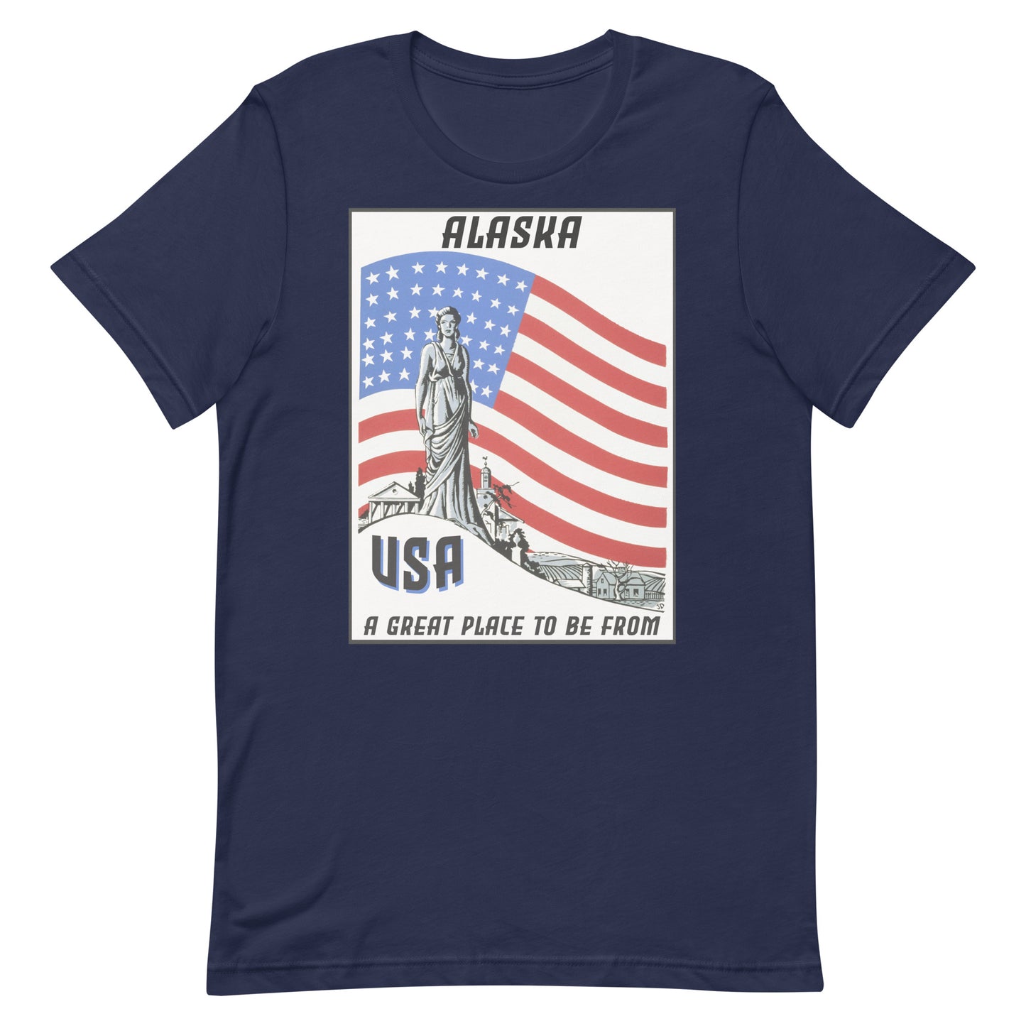 USA T-Shirt Alaska