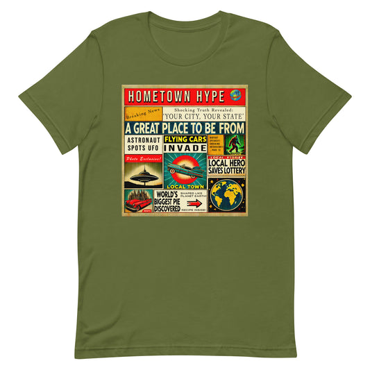 Tabloid News T-Shirt Custom