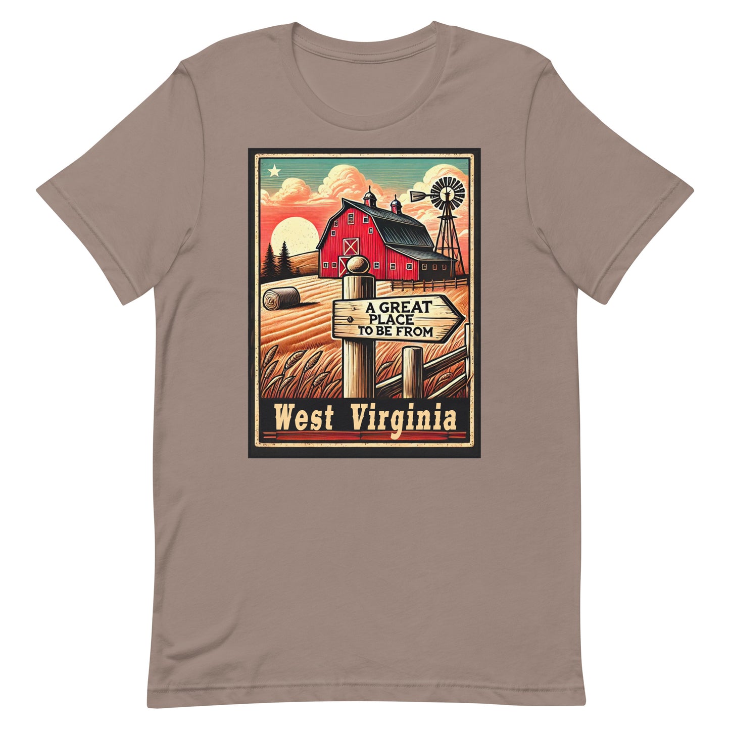 Fields of Home T-Shirt West Virginia