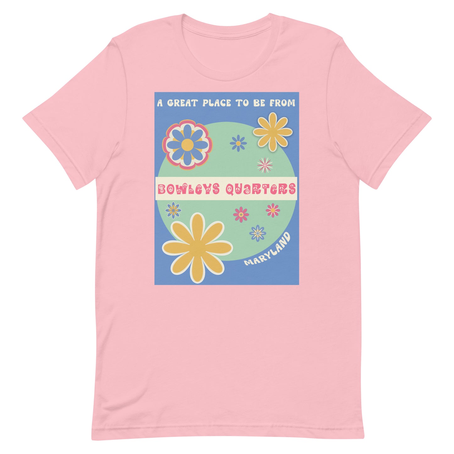 Flower Power T-Shirt Maryland Bowleys Quarters