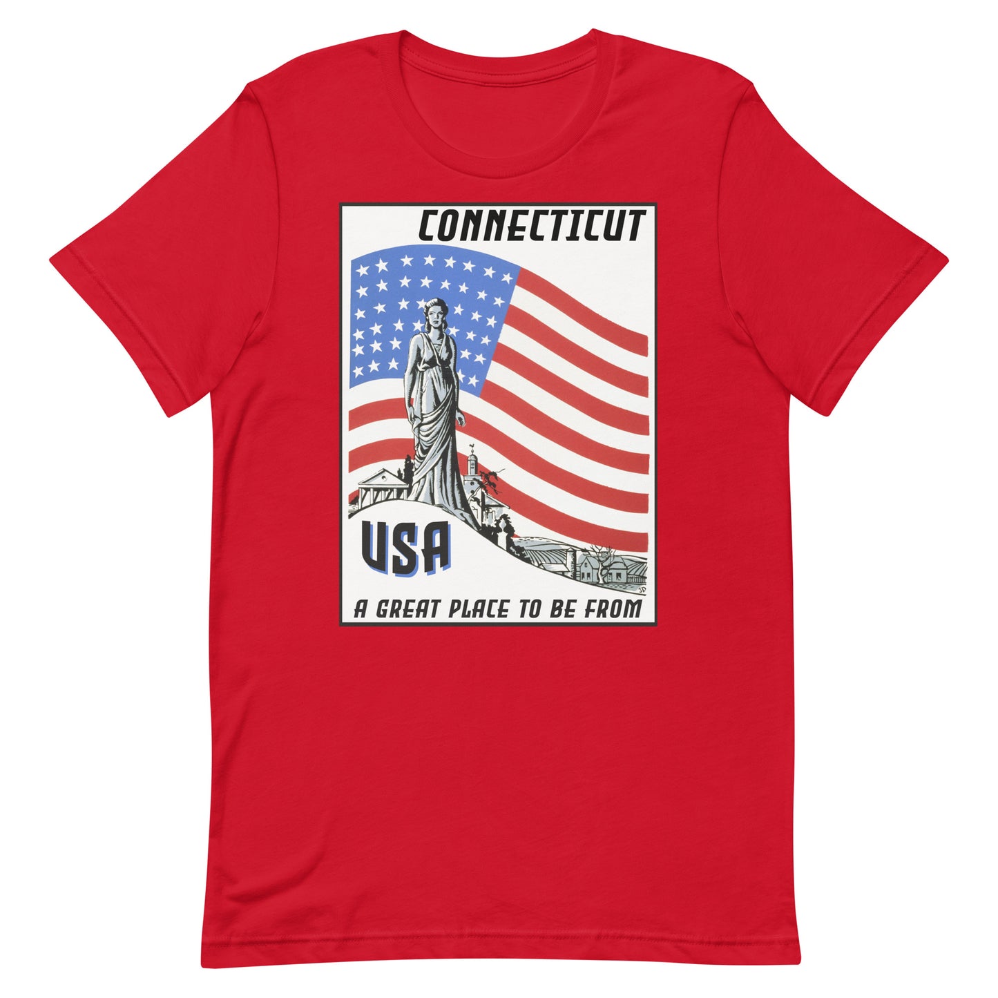 USA T-Shirt Connecticut