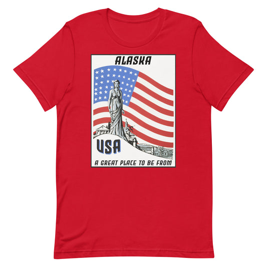 USA T-Shirt Alaska