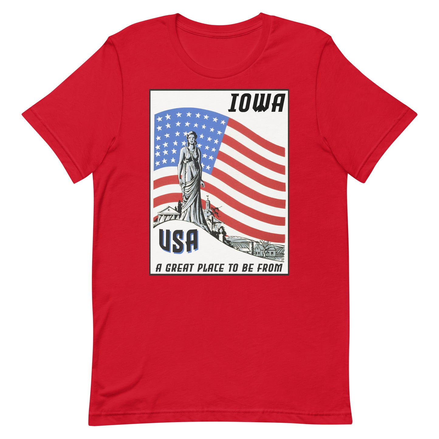 USA T-Shirt Iowa