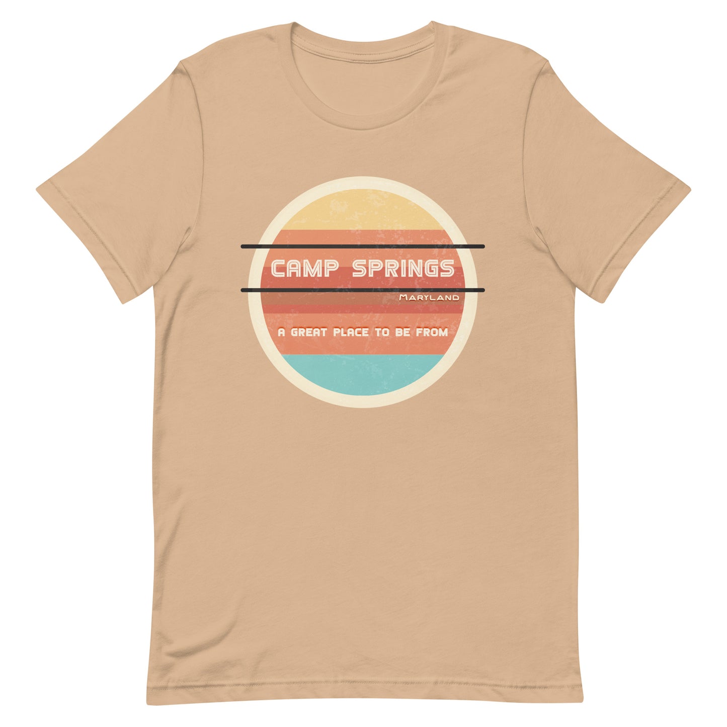 70s T-Shirt Maryland Camp Springs