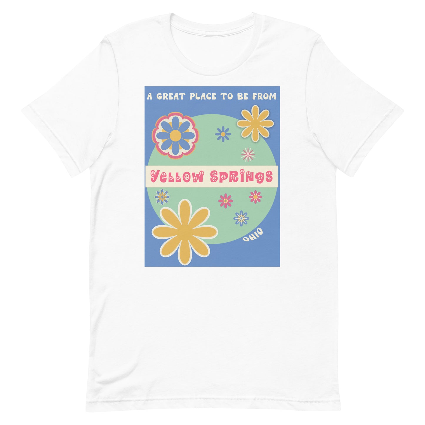 Flower Power T-Shirt Ohio Yellow Springs