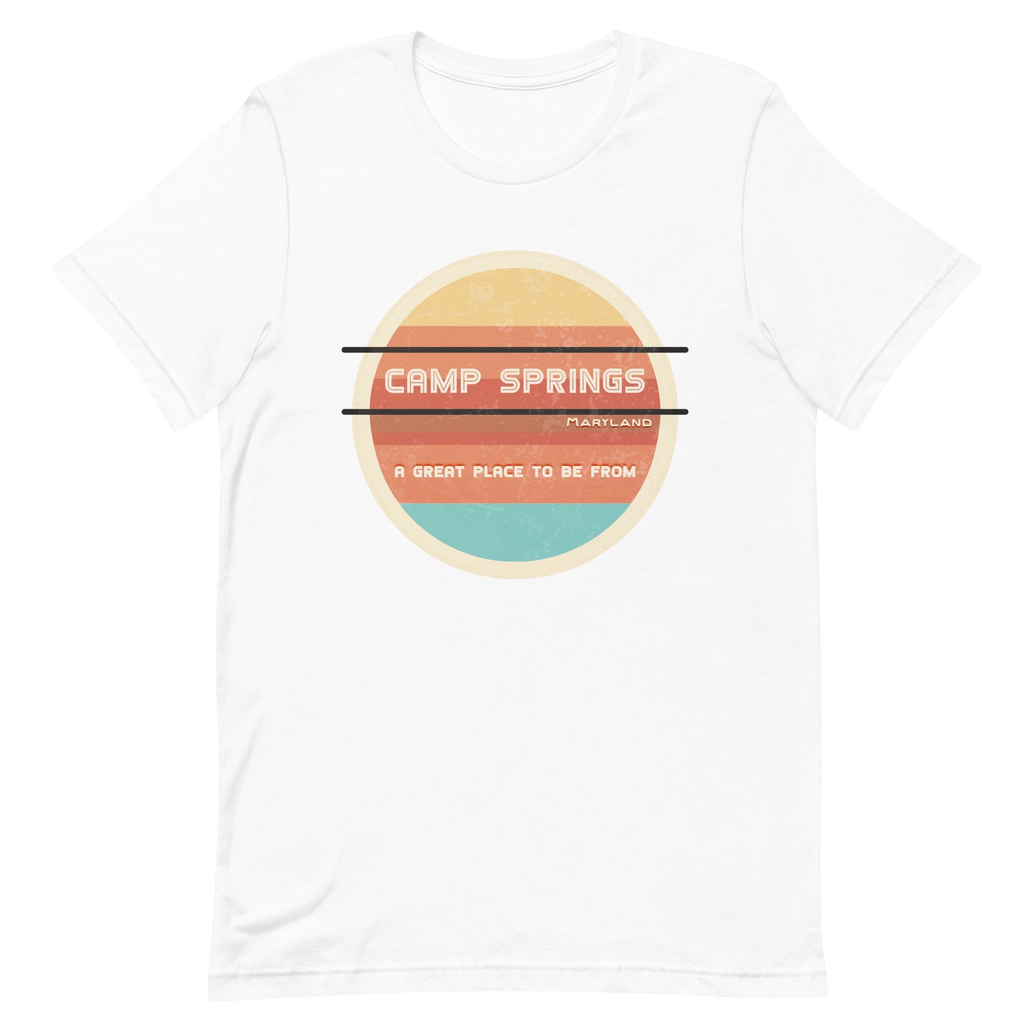 70s T-Shirt Maryland Camp Springs