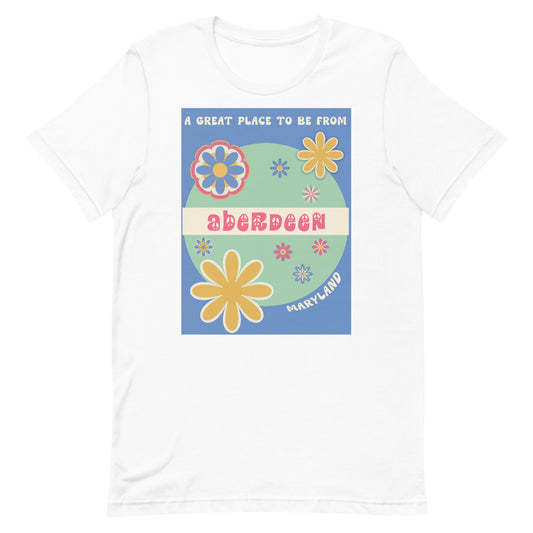 Flower Power T-Shirt Maryland Aberdeen