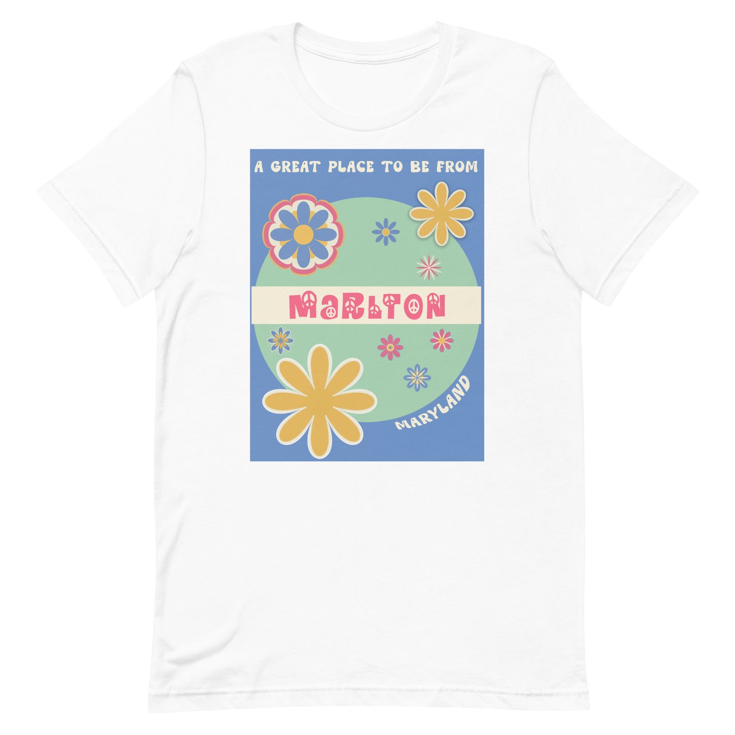 Flower Power T-Shirt Maryland Marlton