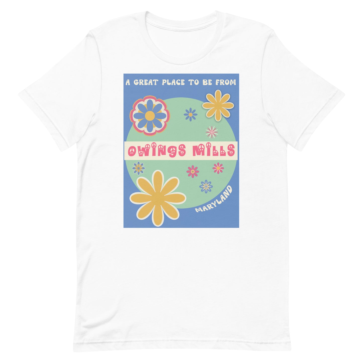 Flower Power T-Shirt Maryland Owings Mills