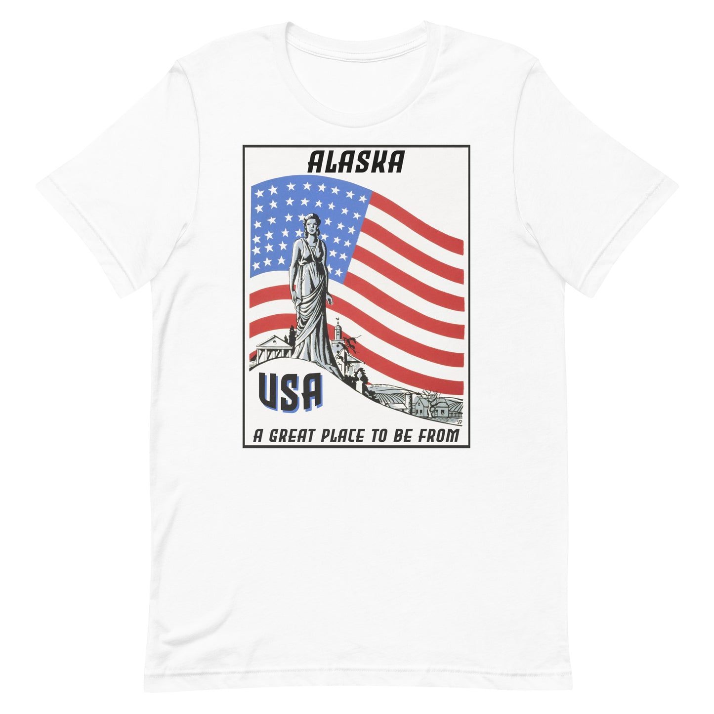 USA T-Shirt Alaska