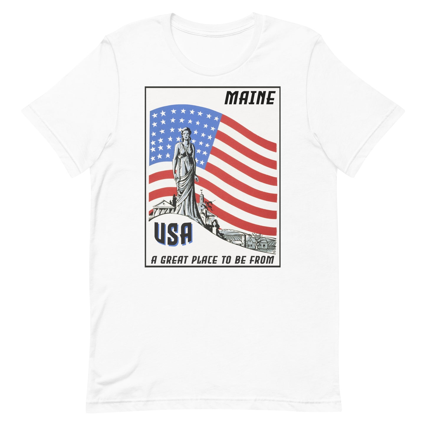 USA T-Shirt Maine