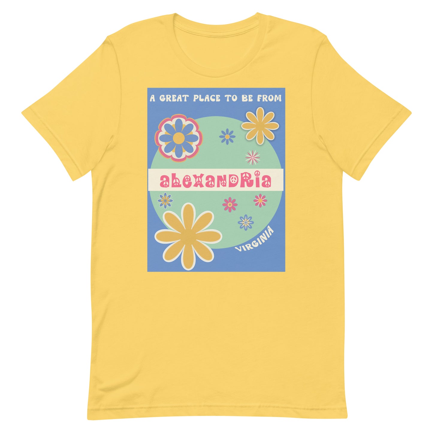 Flower Power T-Shirt Virginia Alexandria