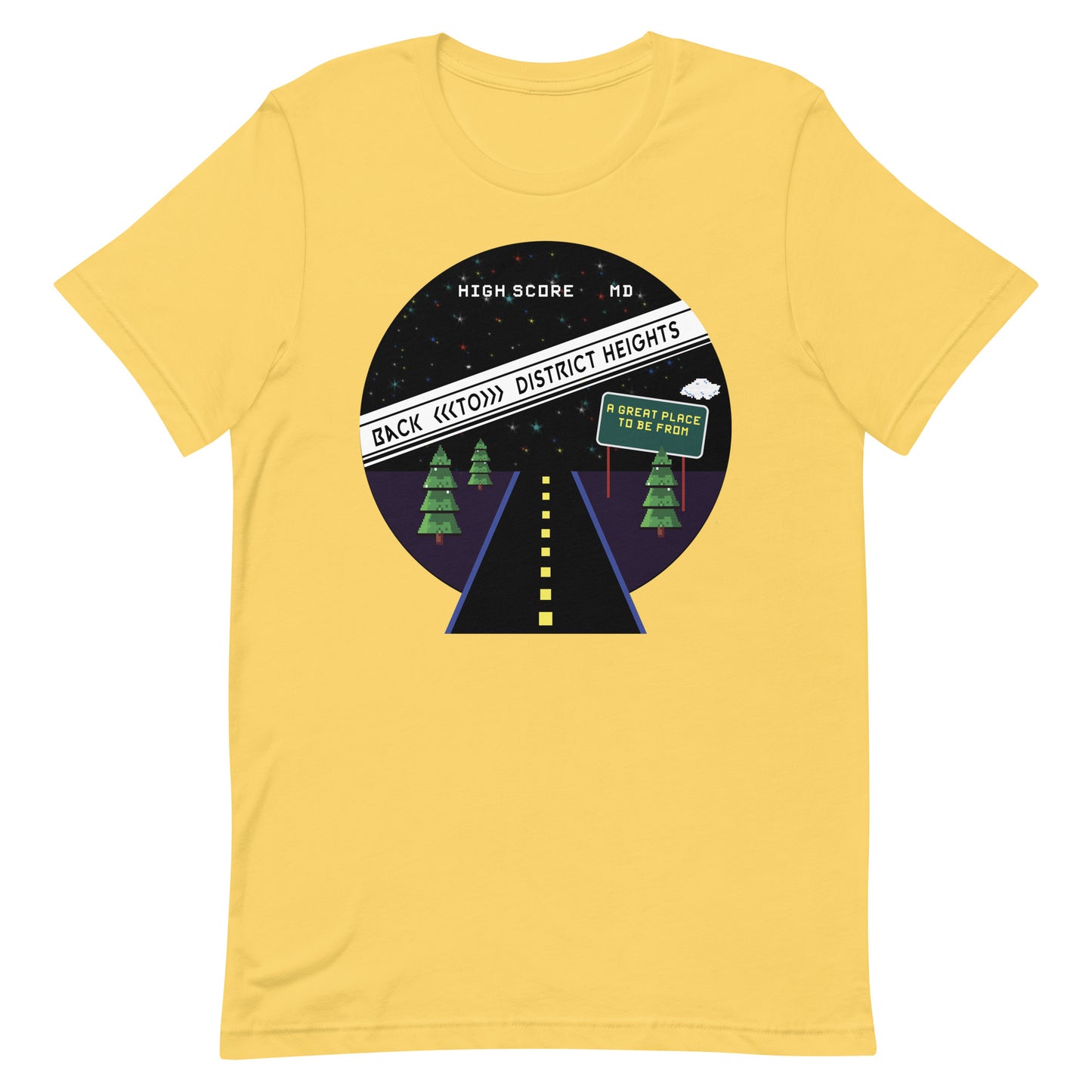 80s T-Shirt Maryland District Heights