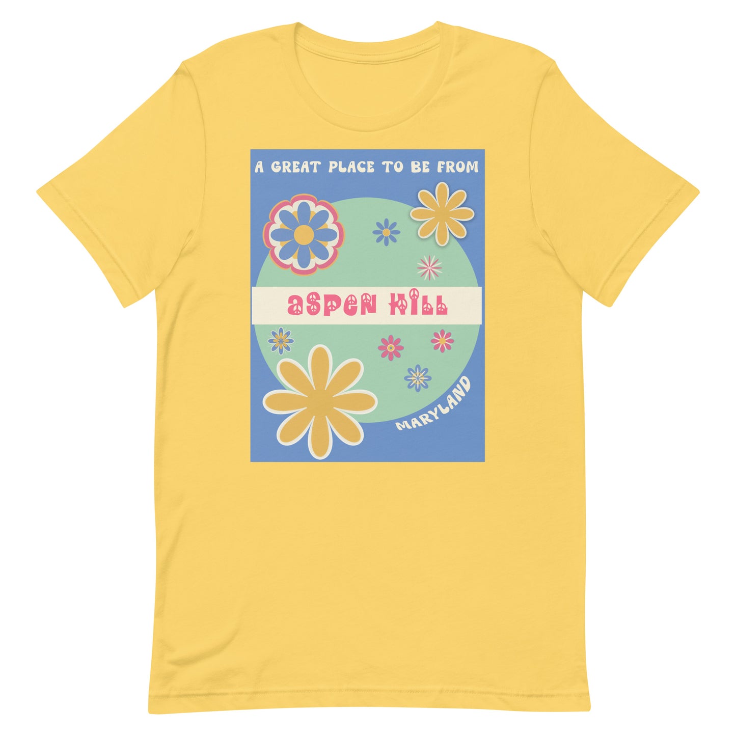 Flower Power T-Shirt Maryland Aspen Hill