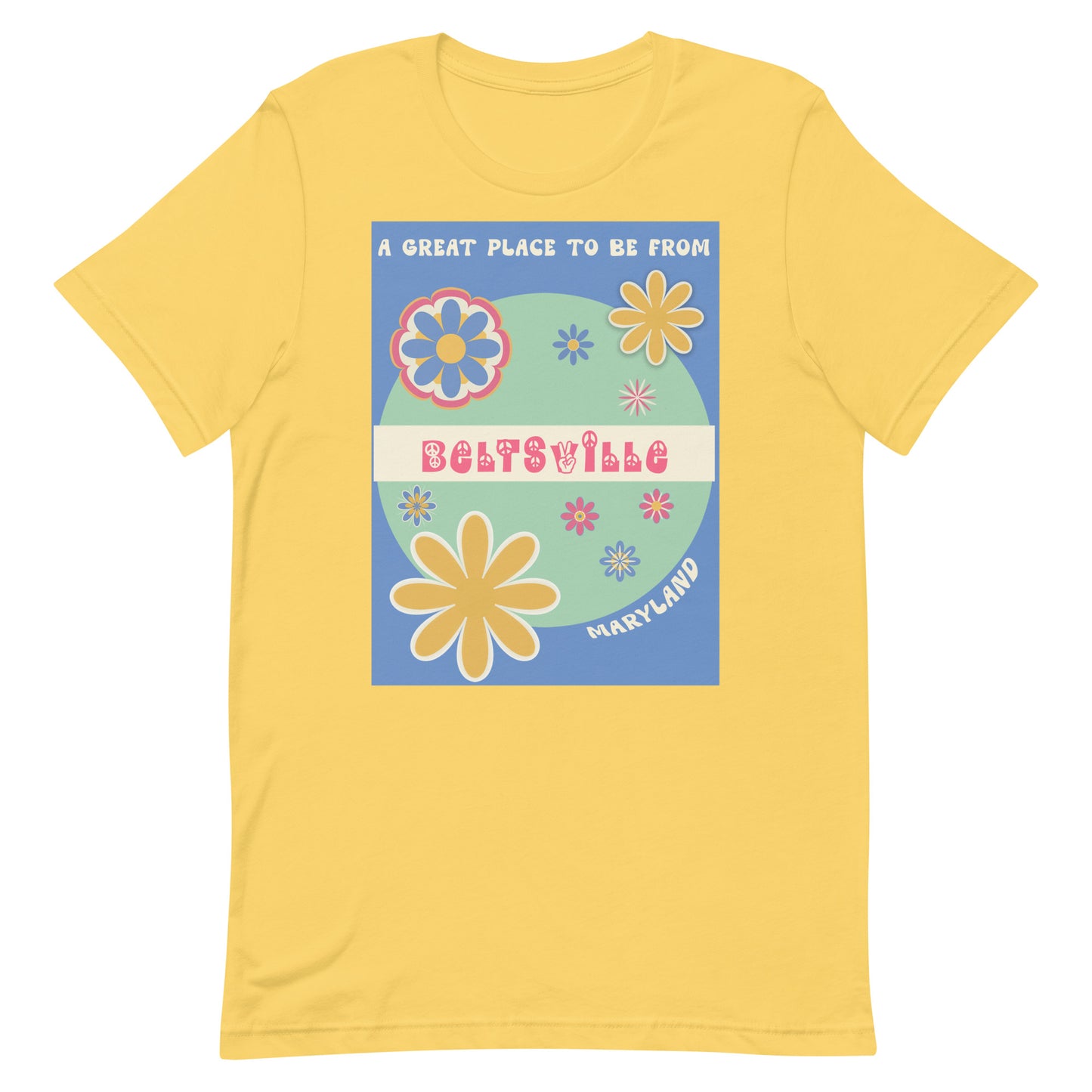 Flower Power T-Shirt Maryland Beltsville