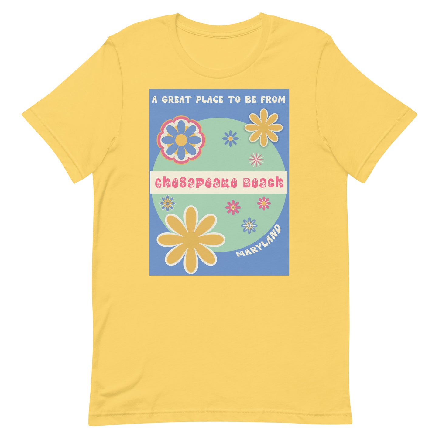 Flower Power T-Shirt Maryland Chesapeake Beach