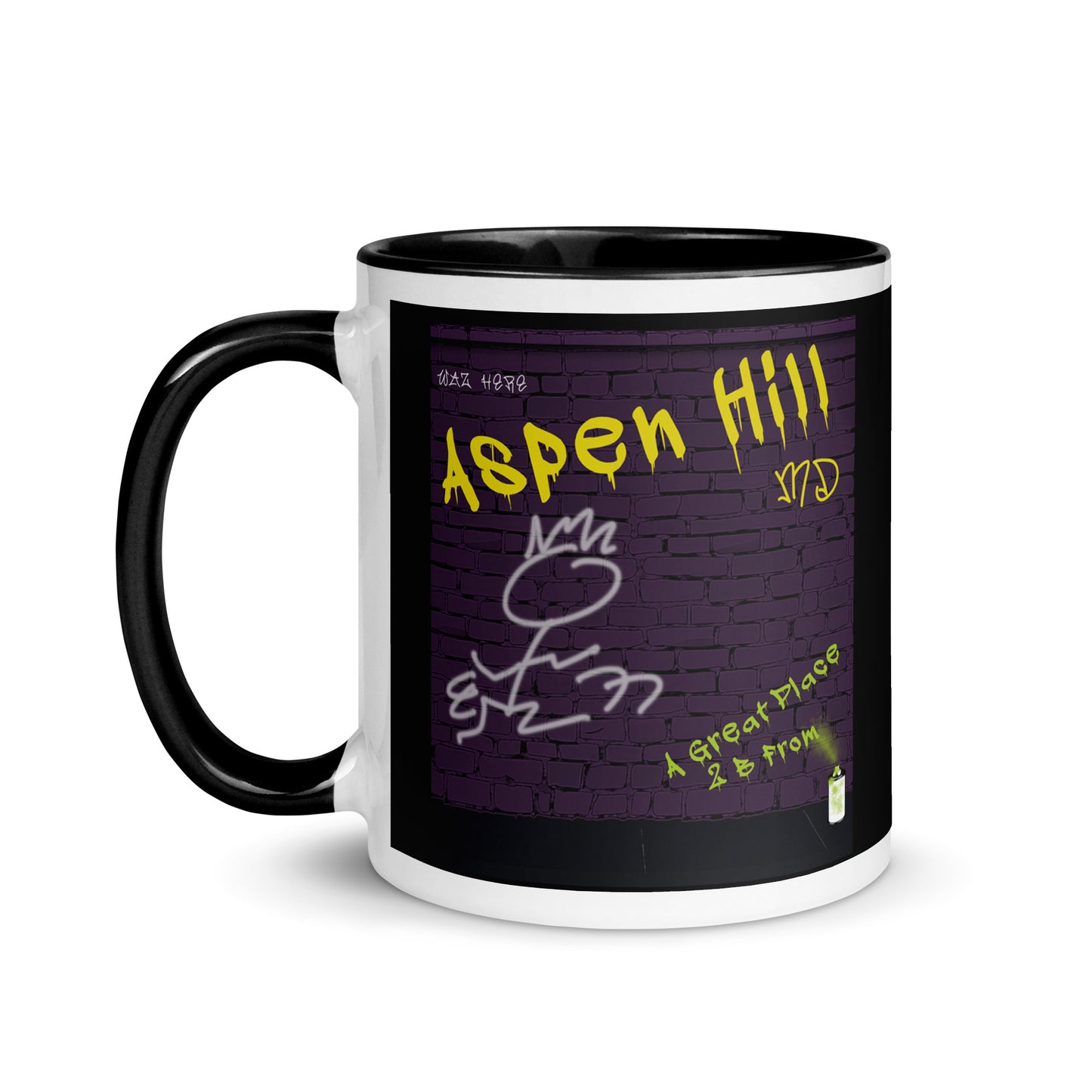 Graffiti Coffee Mug Maryland Aspen Hill