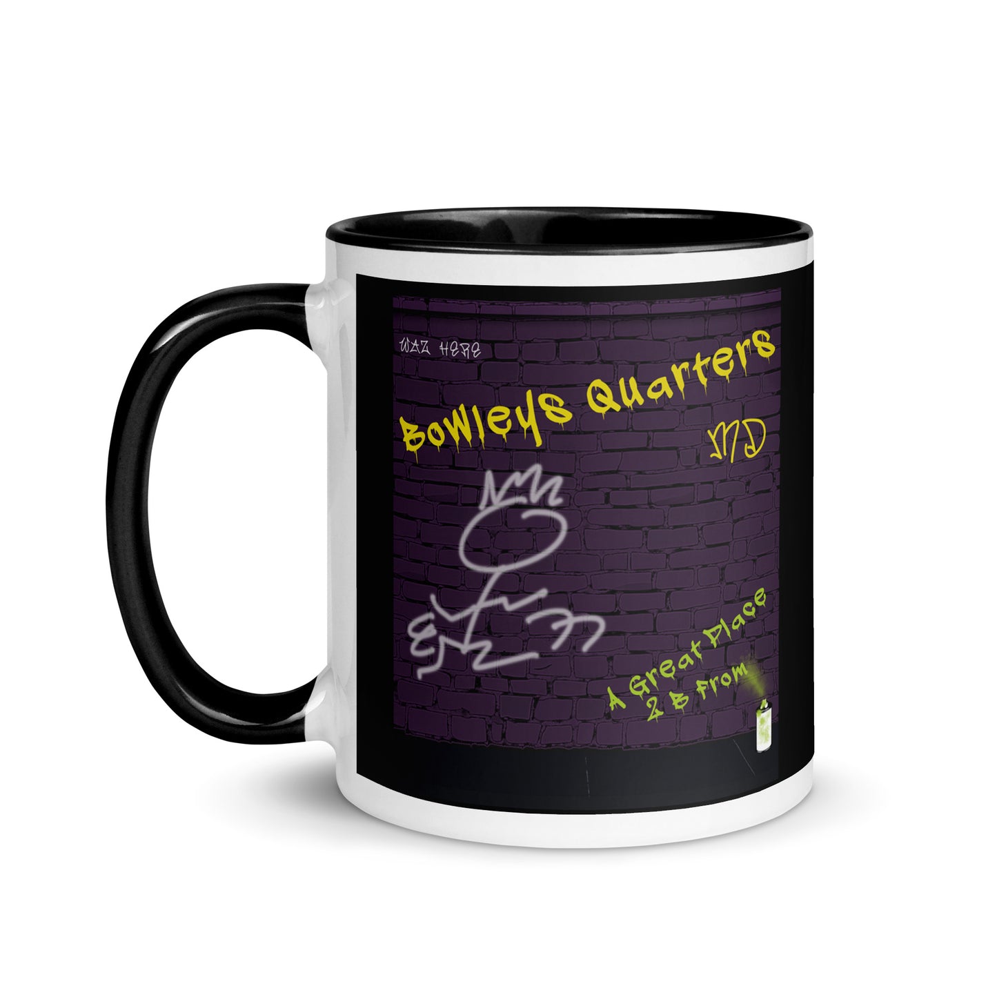 Graffiti Coffee Mug Maryland Bowleys Quarters