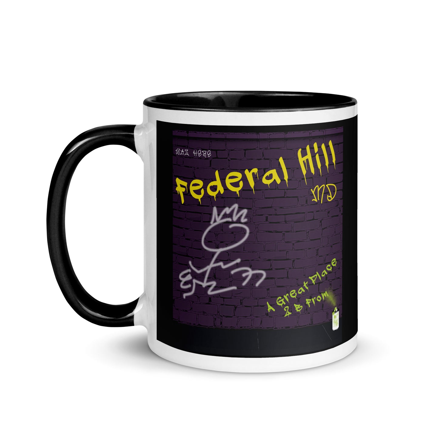 Graffiti Coffee Mug Maryland Federal Hill