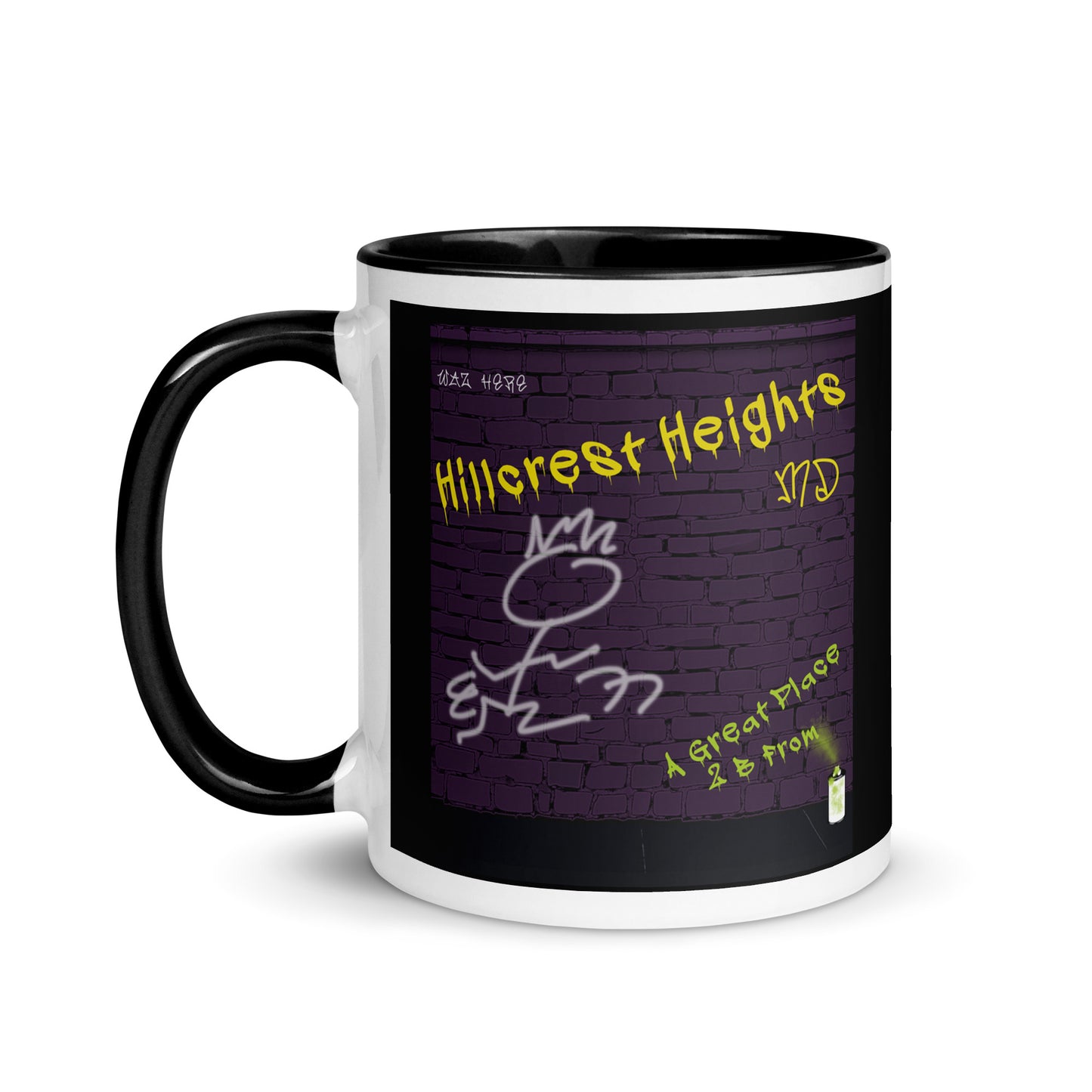 Graffiti Coffee Mug Maryland Hillcrest Heights