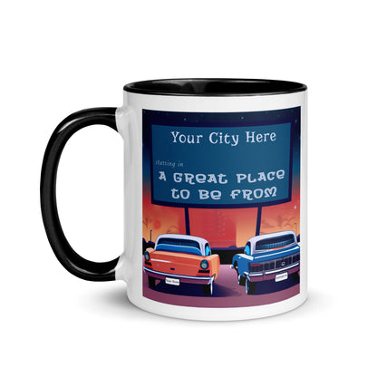 Drive-In Coffee Mug Custom