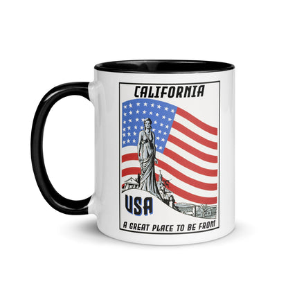 USA Coffee Mug California