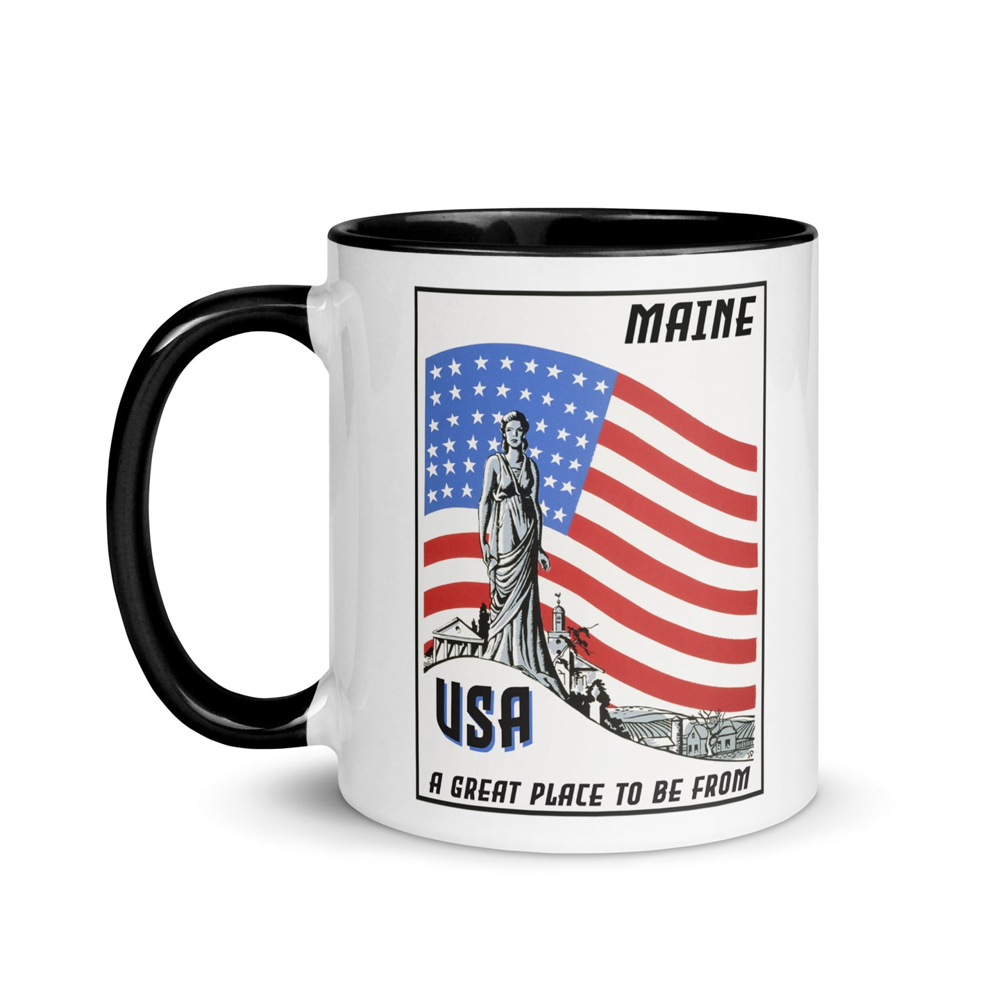 USA Coffee Mug Maine