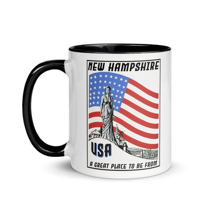 USA Coffee Mug New Hampshire