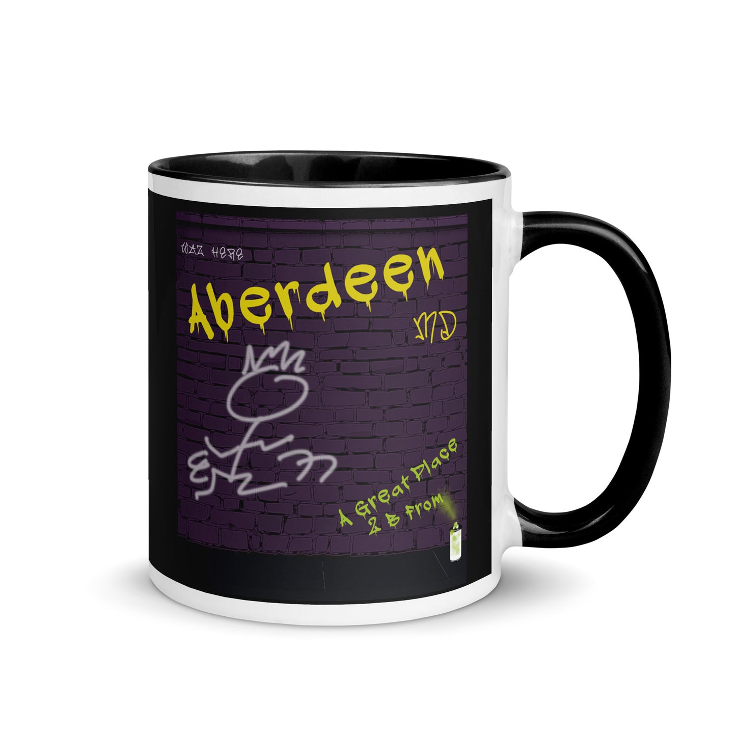 Graffiti Coffee Mug Maryland Aberdeen