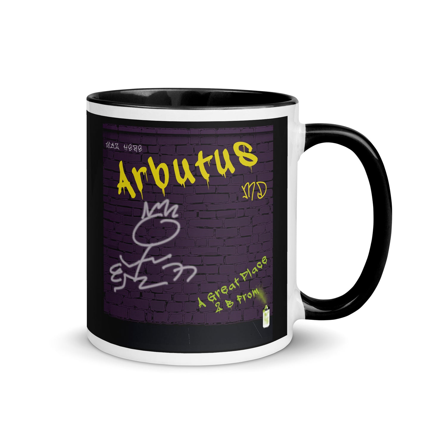 Graffiti Coffee Mug Maryland Arbutus