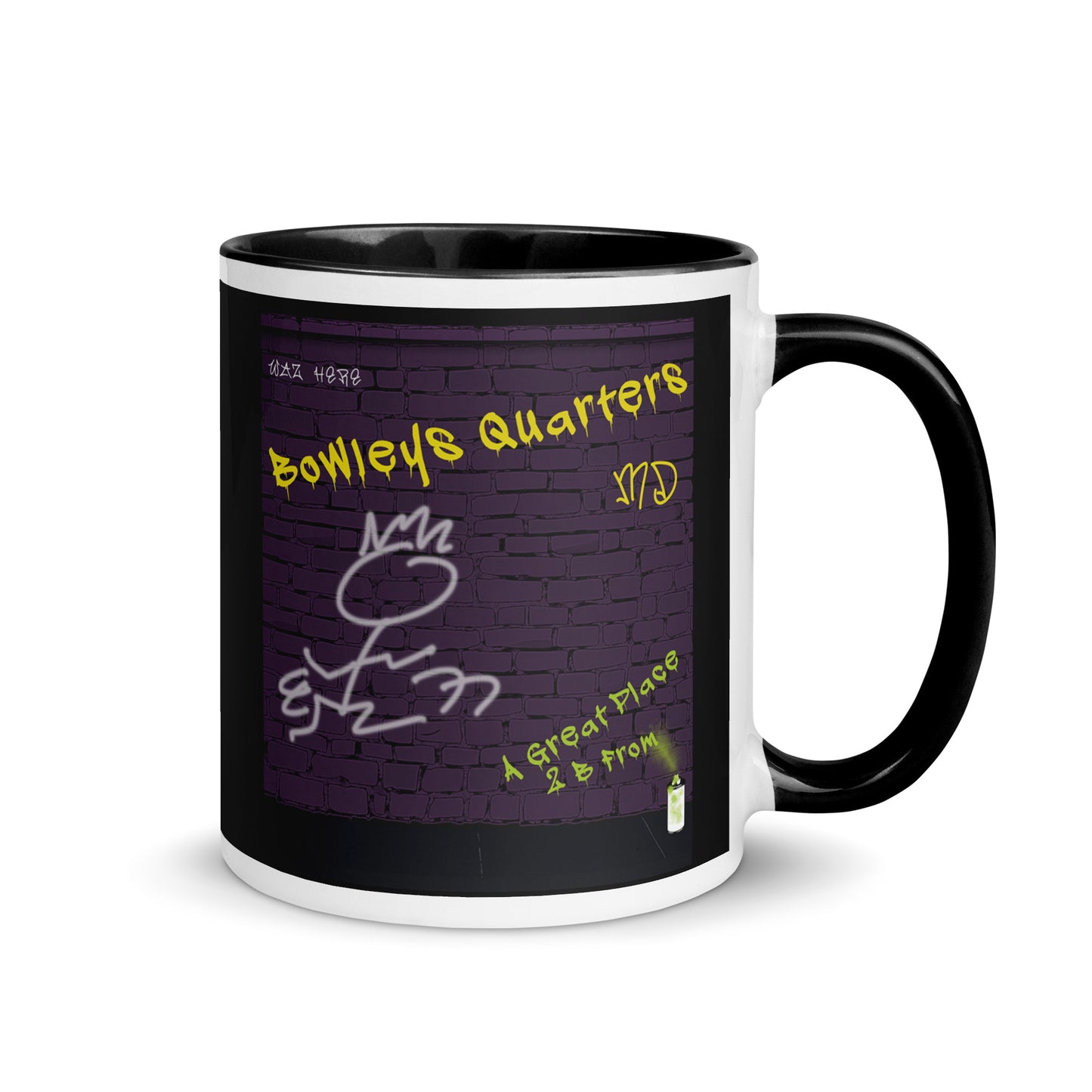 Graffiti Coffee Mug Maryland Bowleys Quarters