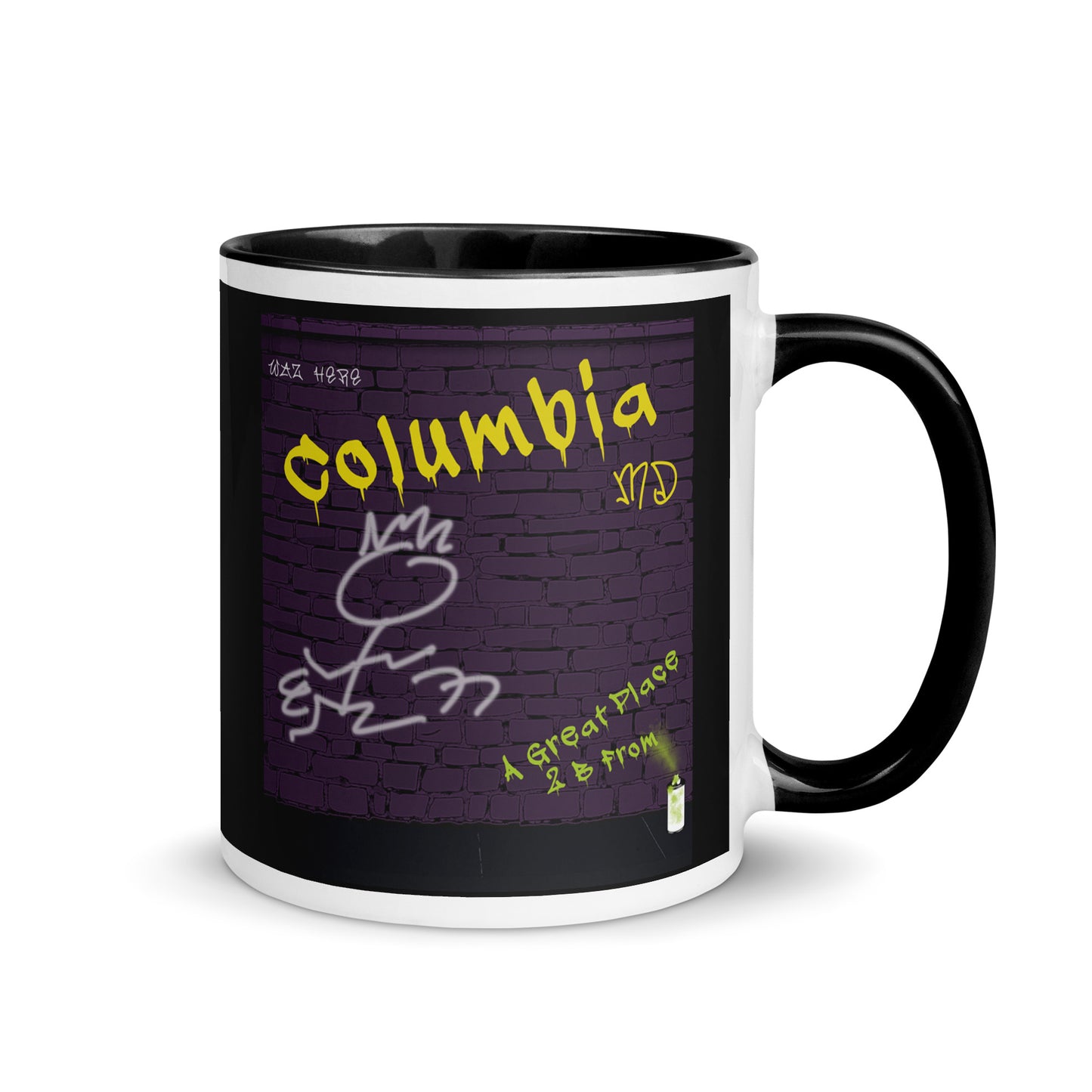 Graffiti Coffee Mug Maryland Columbia