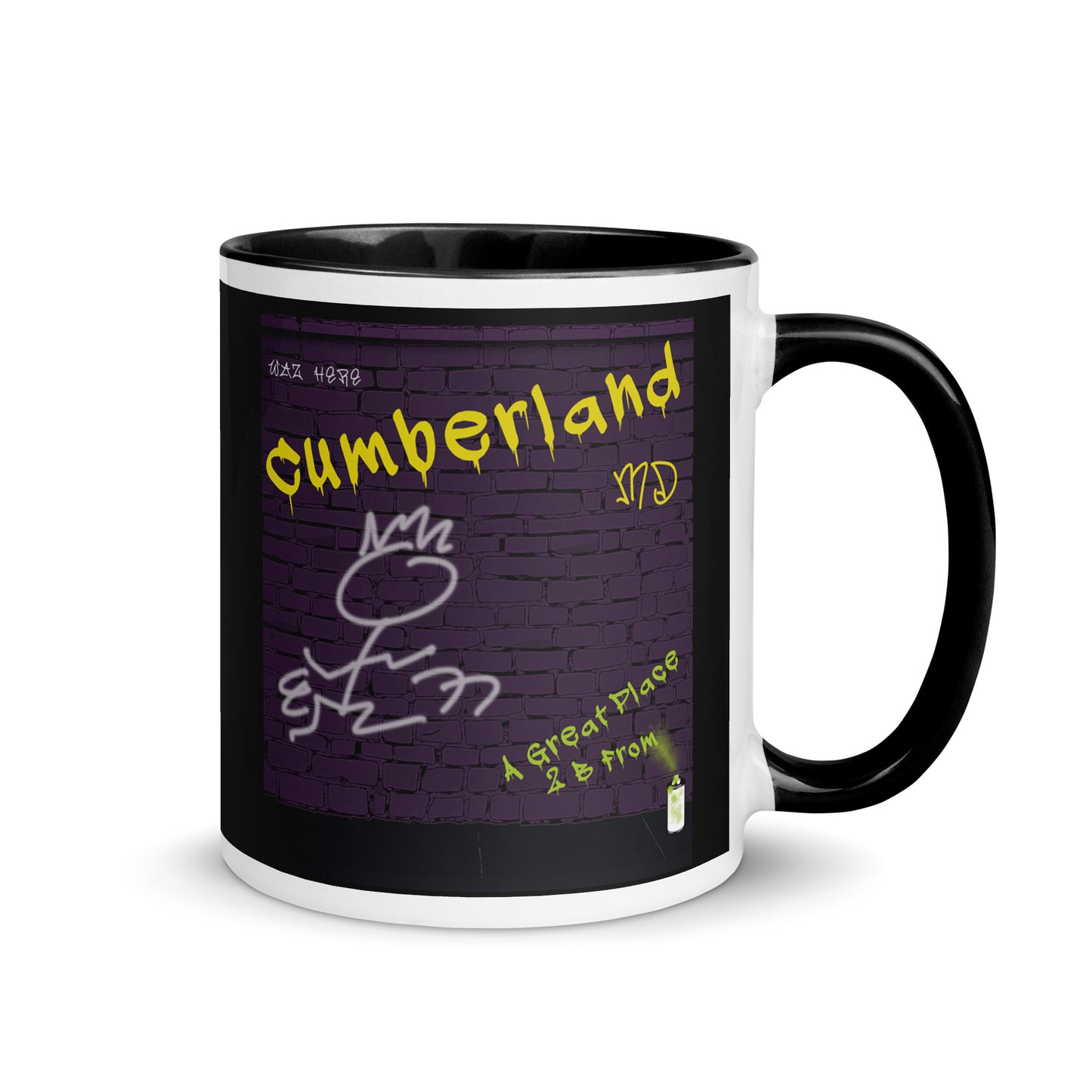 Graffiti Coffee Mug Maryland Cumberland