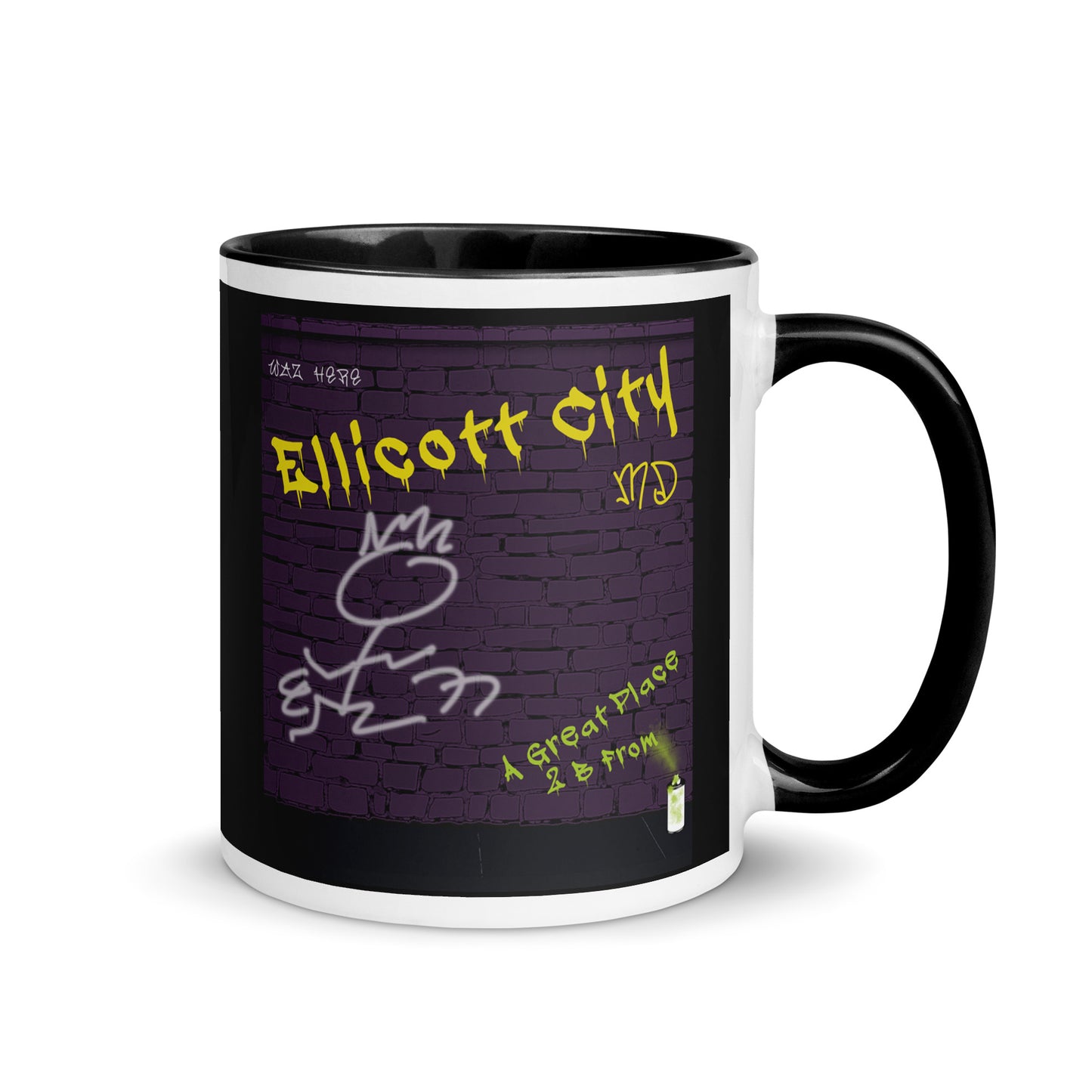 Graffiti Coffee Mug Maryland Ellicott City