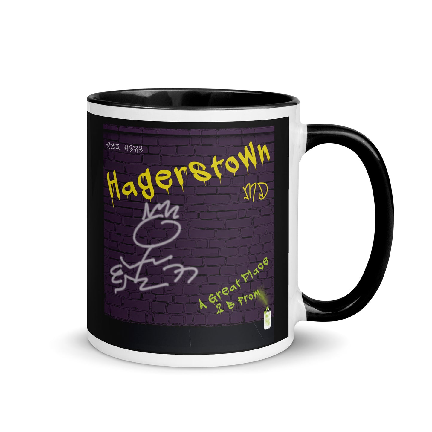 Graffiti Coffee Mug Maryland Hagerstown