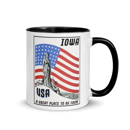 USA Coffee Mug Iowa