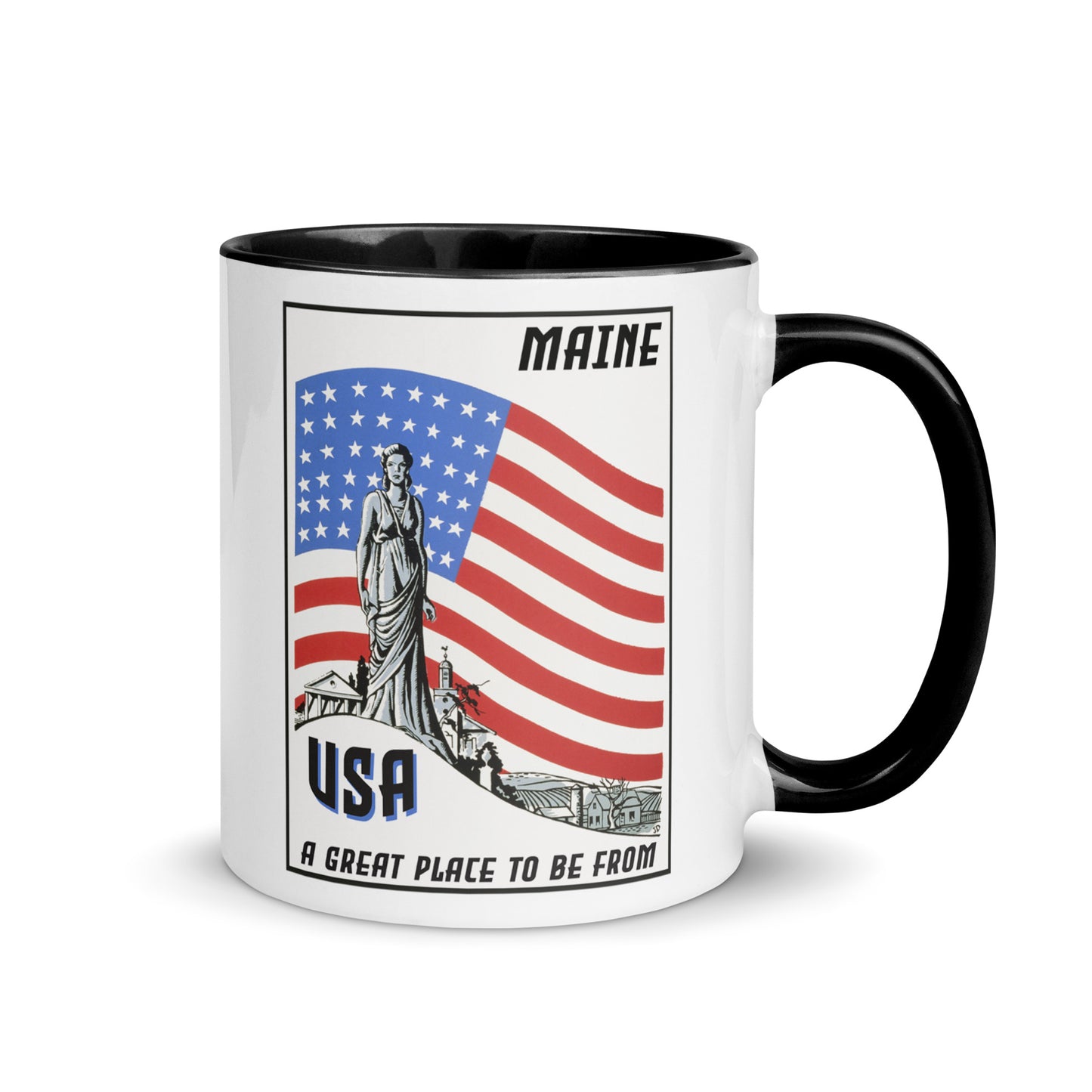 USA Coffee Mug Maine