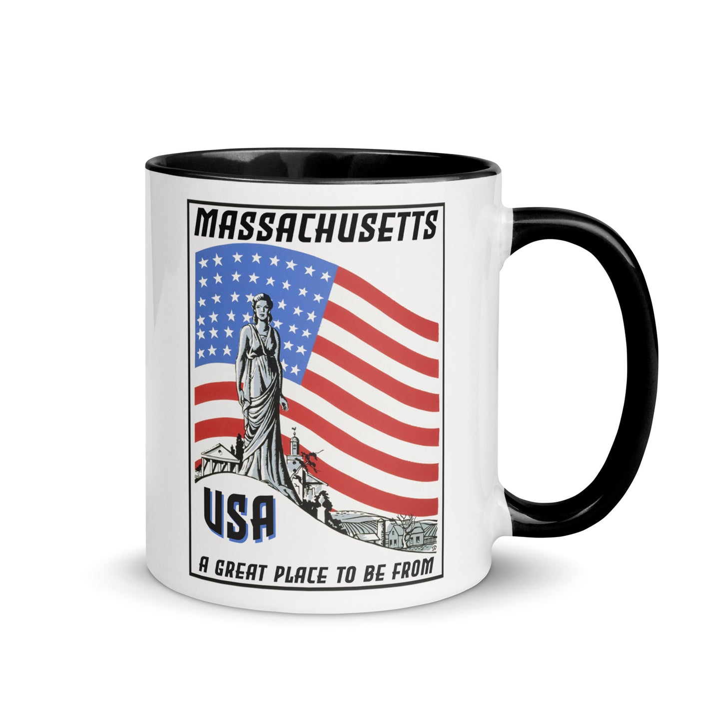 USA Coffee Mug Massachusetts