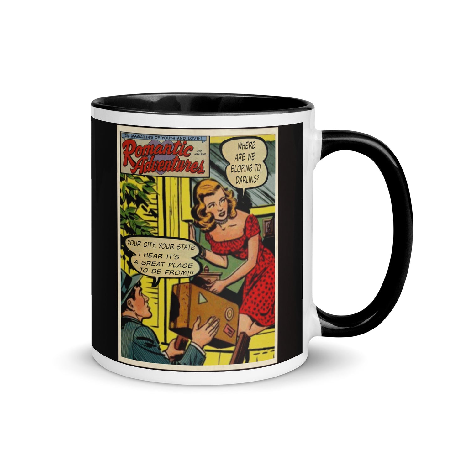 Runaway Romance Coffee Mug Custom