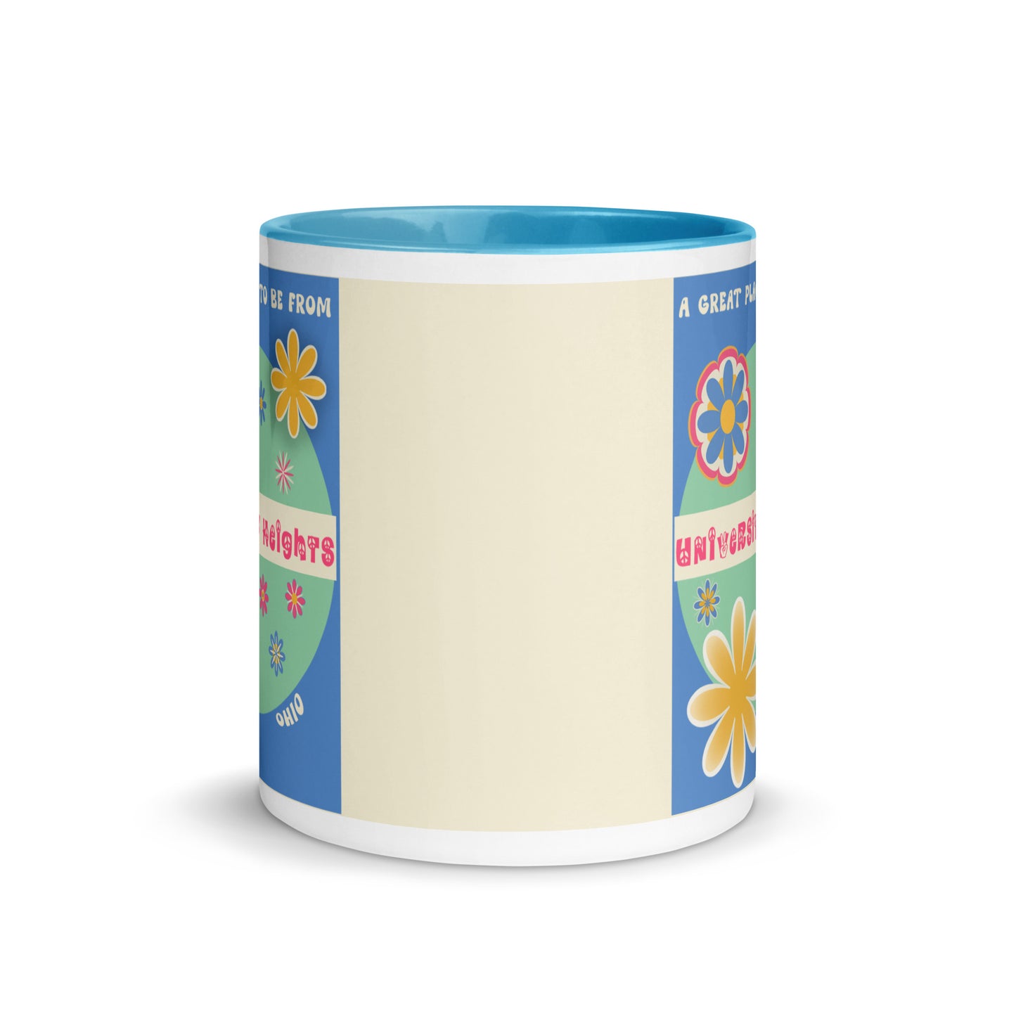 Flower Power Coffee Mug Ohio University Heights