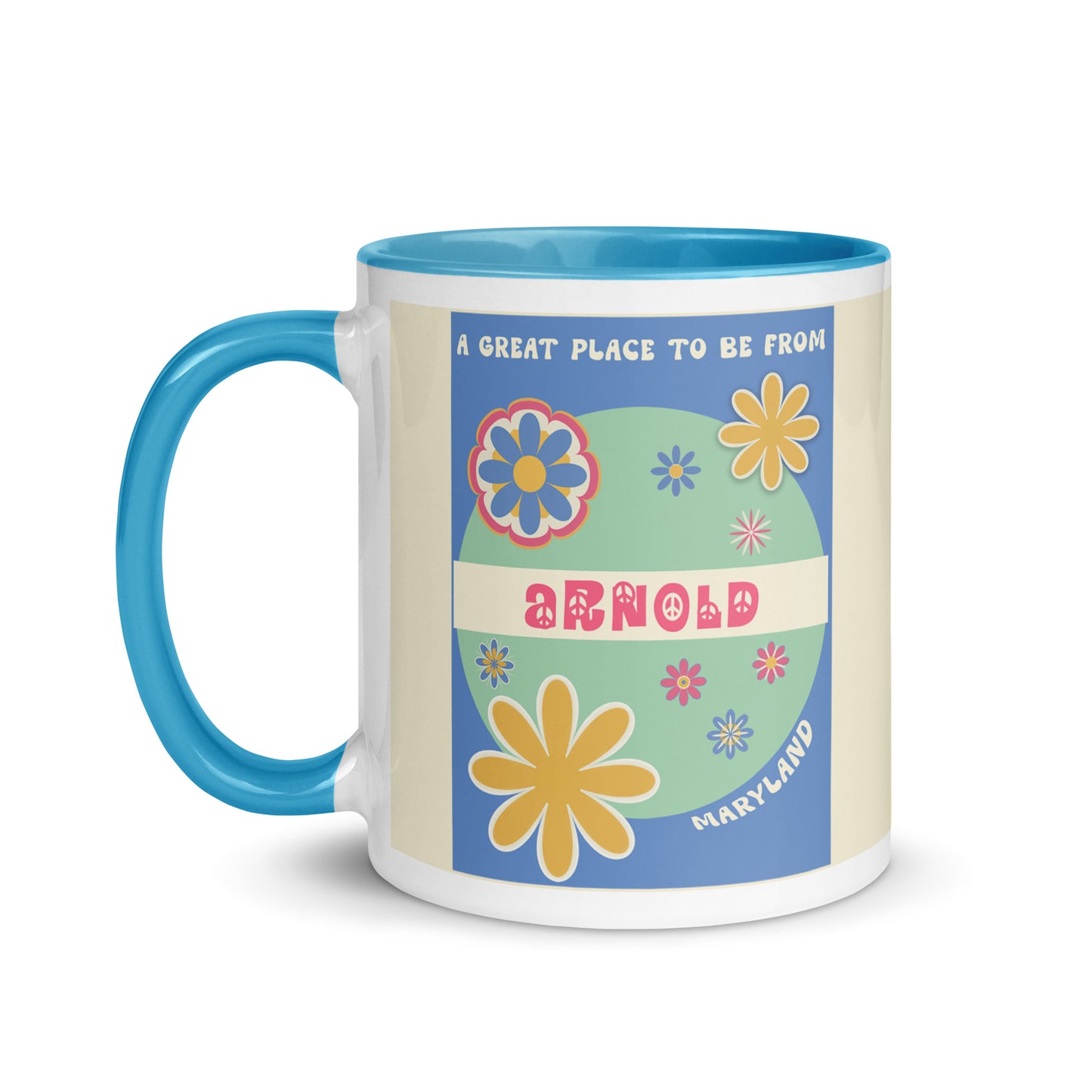 Flower Power Coffee Mug Maryland Arnold