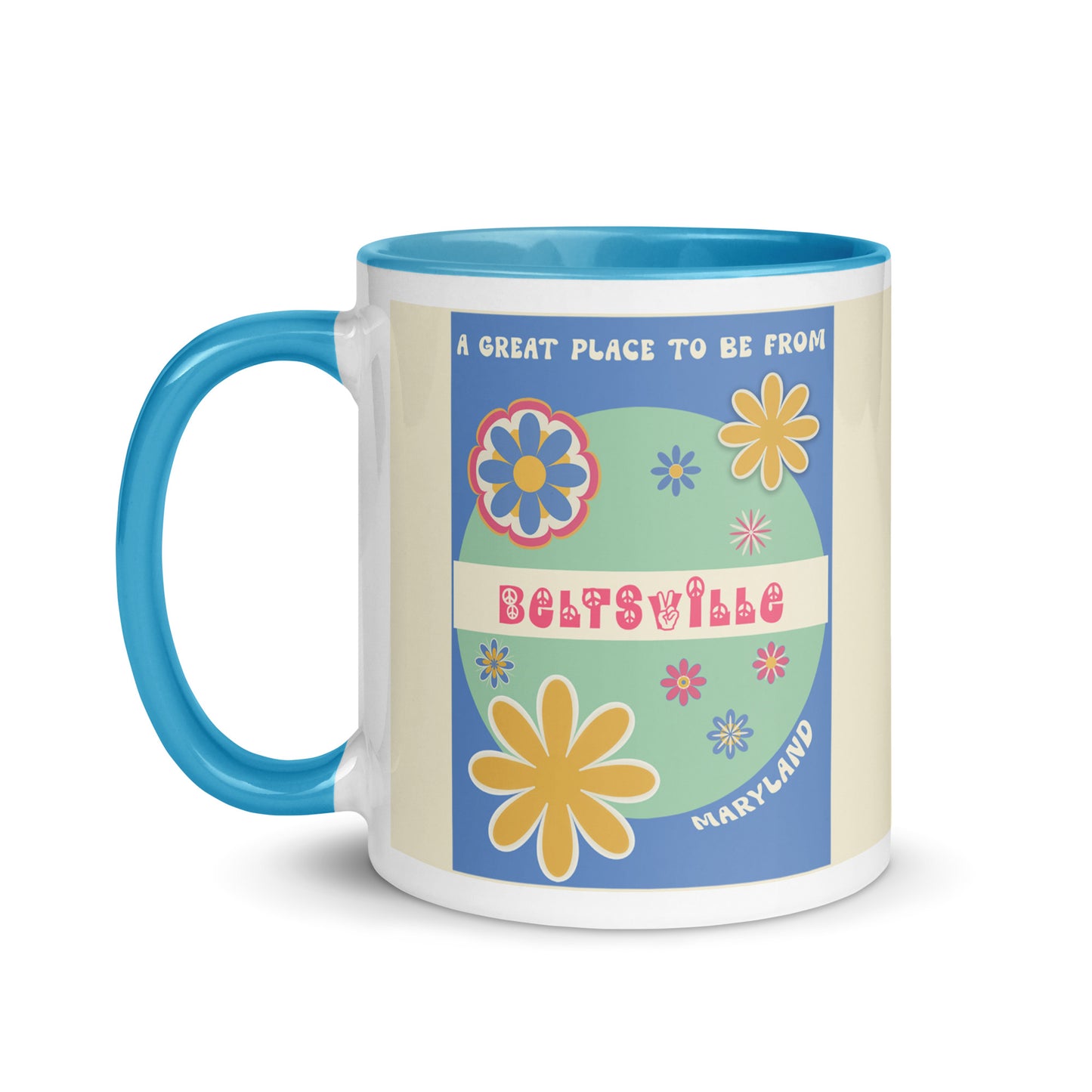 Flower Power Coffee Mug Maryland Beltsville