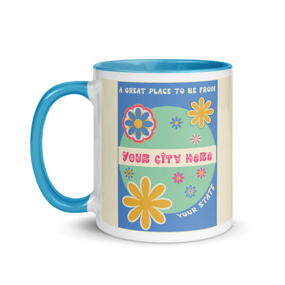 Flower Power Coffee Mug Custom