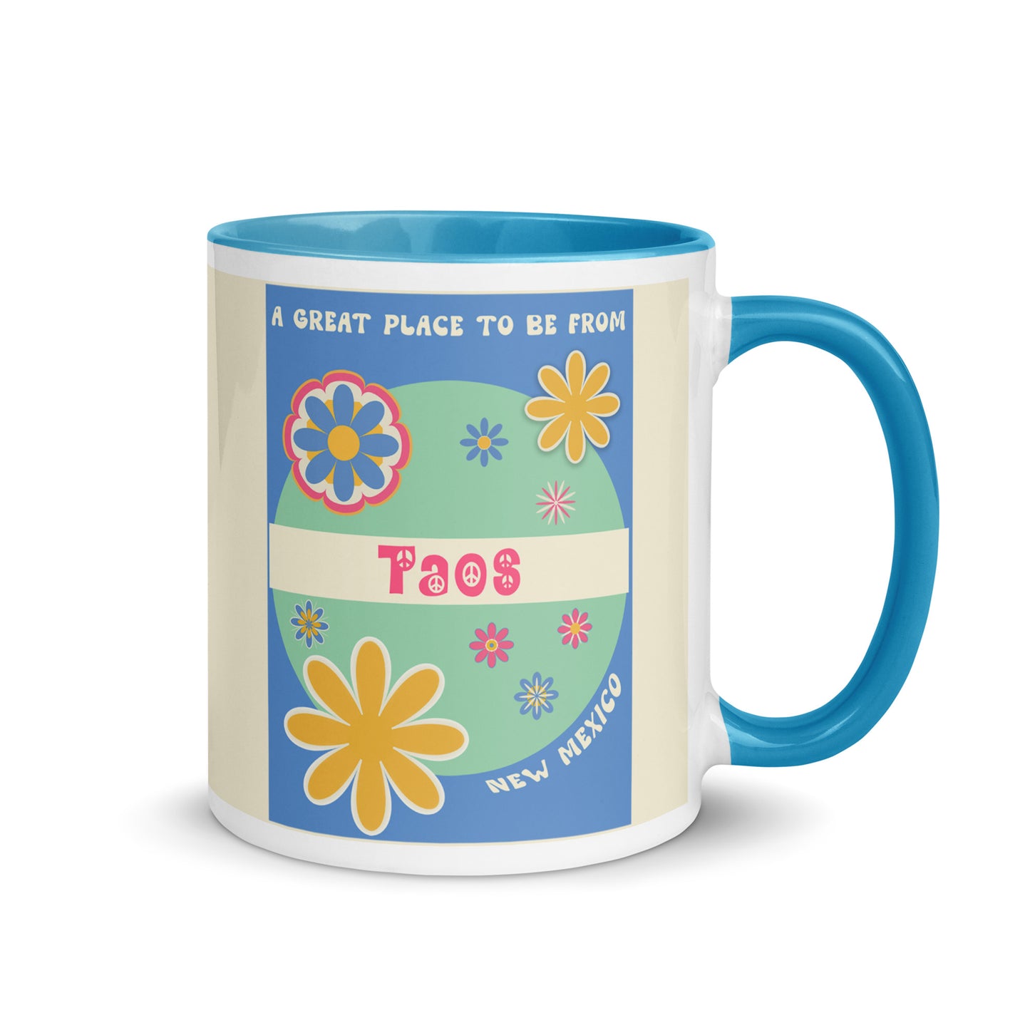 Flower Power Coffee Mug New Mexico Taos